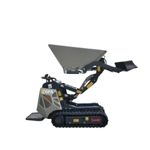 Mini dumper de orugas MGSX600 elevable con motor Honda